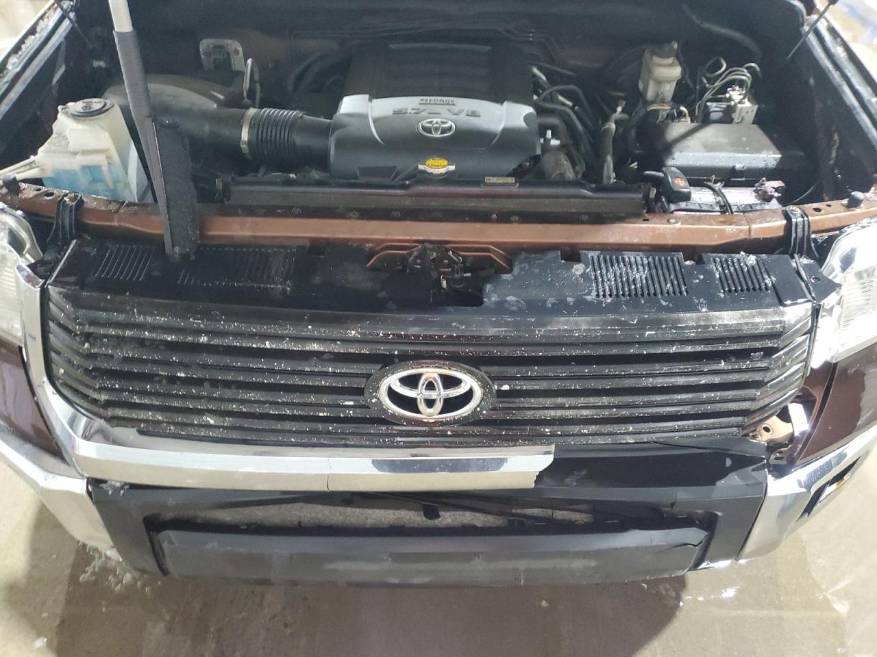 2014 Toyota Tundra VIN 5TFHY5F18EX411007 Copart auction photo, front end / rear end damage thumbnail 11