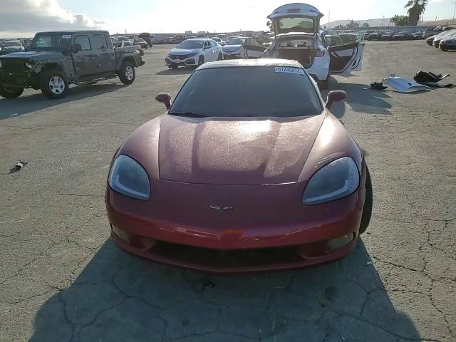 2007 Chevrolet Corvette VIN 1G1YY26U375124481 Copart auction photo, vandalism damage thumbnail 10