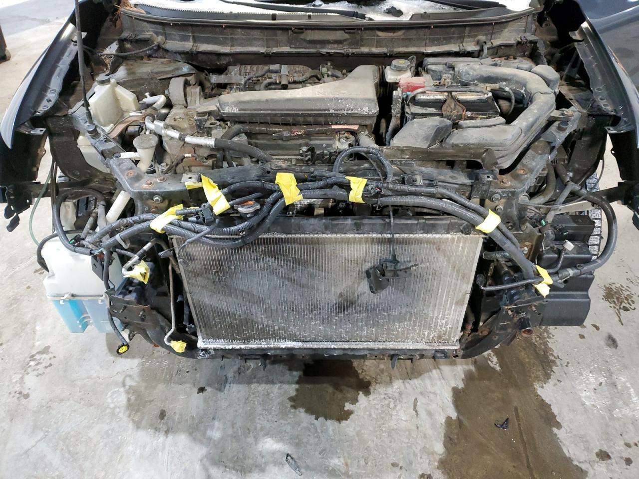 2015 Nissan Rogue VIN 5N1AT2MV2FC802856 Copart auction photo, front end damage thumbnail 12
