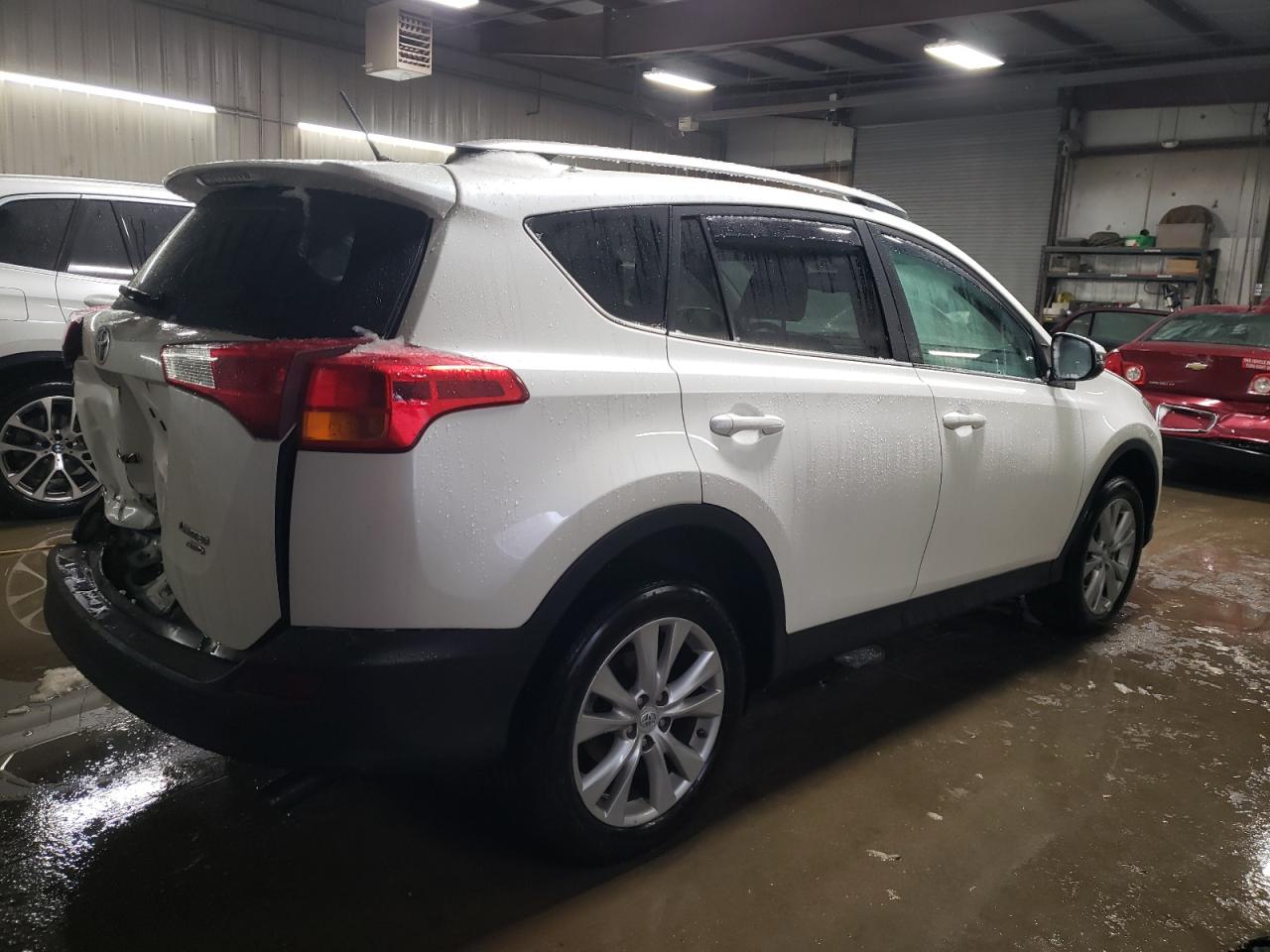 2014 Toyota RAV 4 VIN 2T3DFREV2EW132236 Copart auction photo, rear end damage thumbnail 3