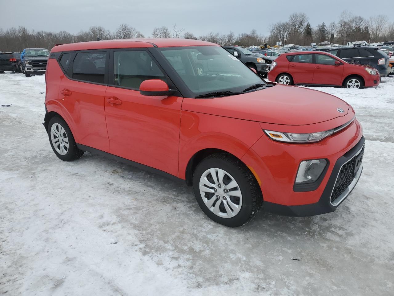 2020 KIA Soul VIN KNDJ23AU2L7005102 Copart auction photo, rear end damage thumbnail 4