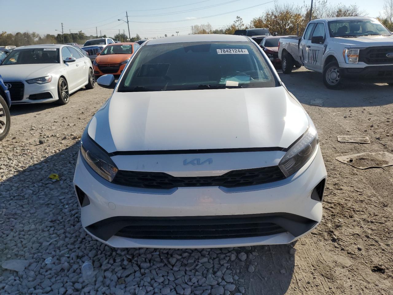 2022 KIA Forte VIN 3KPF24AD0NE502924 Copart auction photo, side / front end damage thumbnail 5