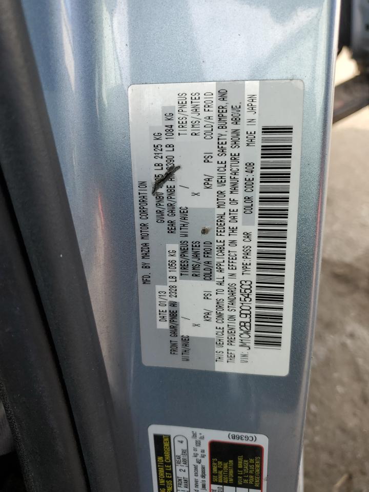 2013 Mazda 5 VIN JM1CW2BL9D0154503 Copart auction photo, front end damage thumbnail 15