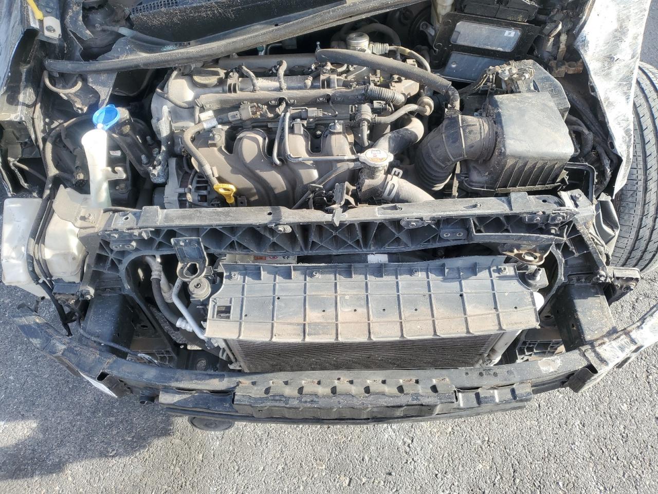 2015 KIA Rio VIN KNADN5A39F6445574 Copart auction photo, rollover damage thumbnail 12