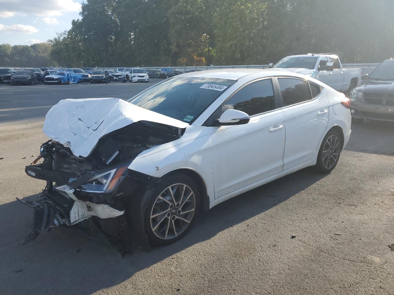 2020 Hyundai Elantra VIN 5NPD84LF6LH546620