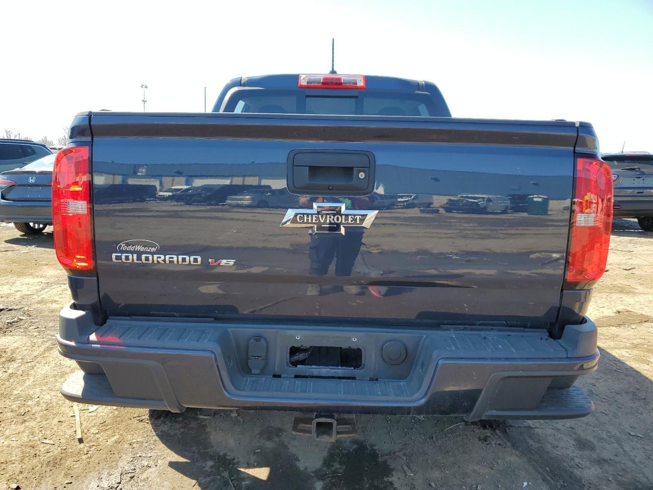 2018 Chevrolet Colorado VIN 1GCGTDEN6J1296140 Copart auction photo, front end damage thumbnail 6