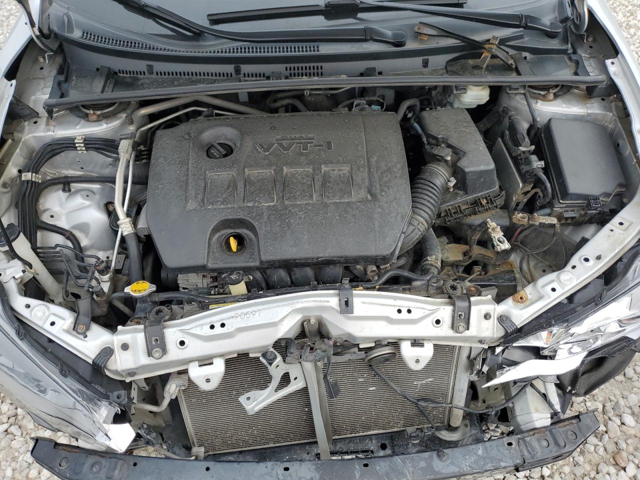 2016 Toyota Corolla VIN 2T1BURHE9GC709950 Copart auction photo, front end damage thumbnail 11