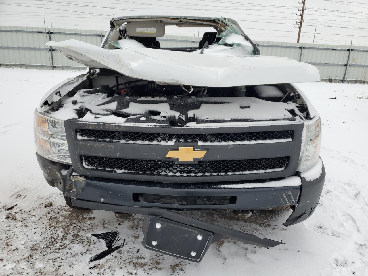 2013 Chevrolet Silverado VIN 1GCRCPEX1DZ146051 Copart auction photo, rollover / top/roof damage thumbnail 5