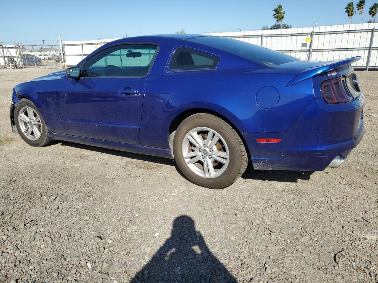 2014 Ford Mustang VIN 1ZVBP8AM2E5306175 Copart auction photo, front end / all over damage thumbnail 2