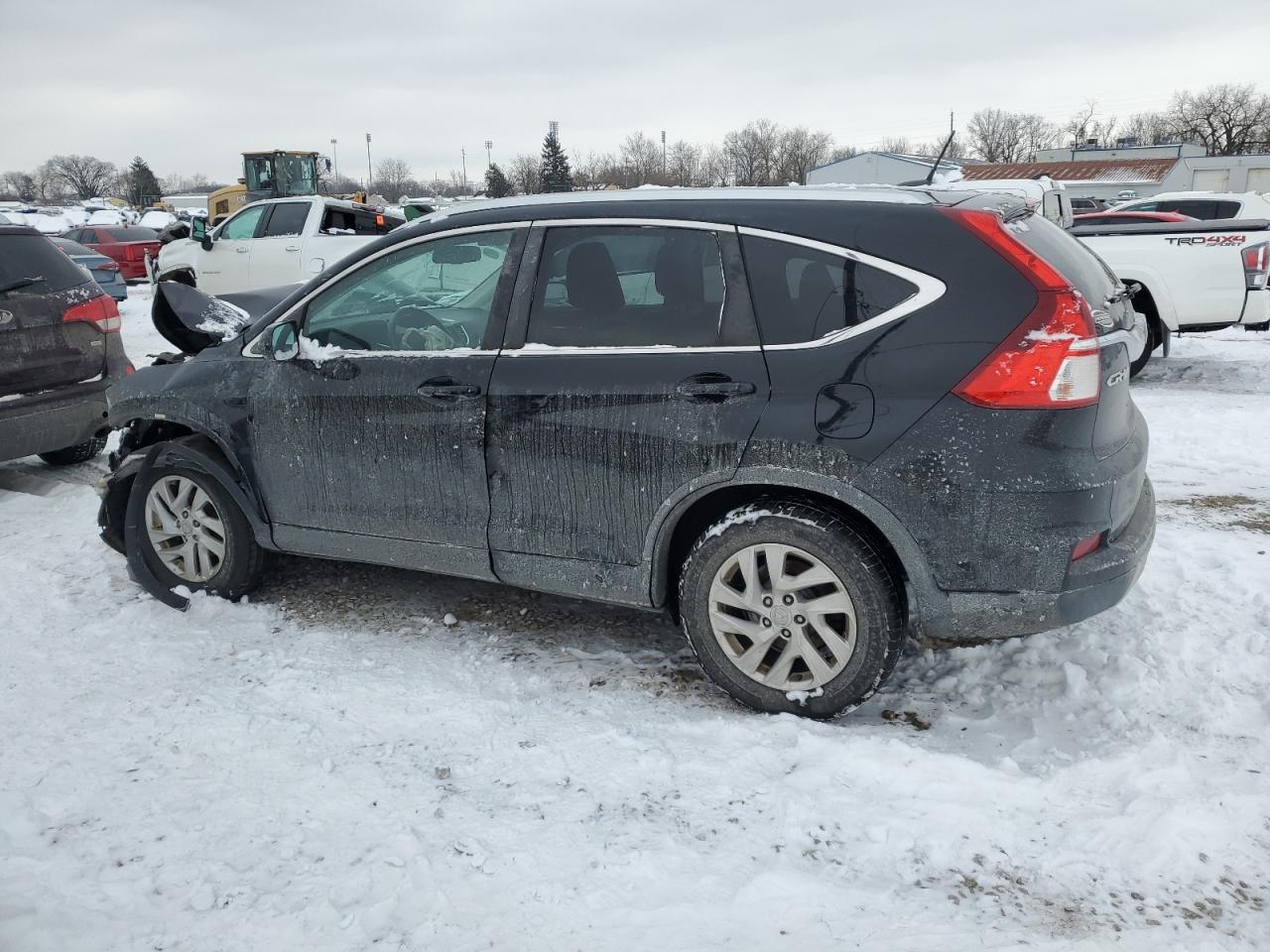 2015 Honda CR-V VIN 2HKRM4H72FH690995 Copart auction photo, all over damage thumbnail 2