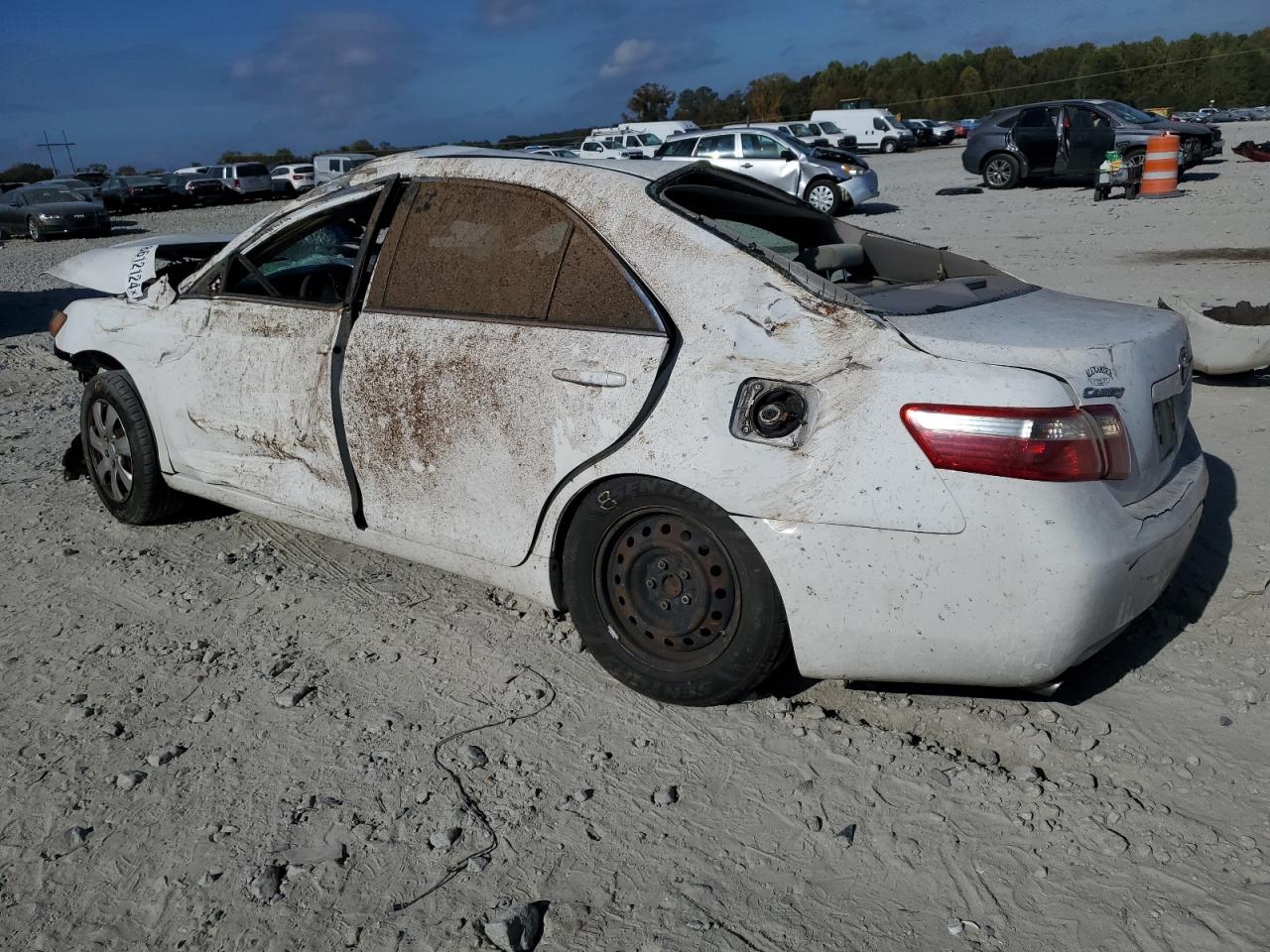 2008 Toyota Camry VIN 4T1BK46K48U564835 Copart auction photo, rollover damage thumbnail 2
