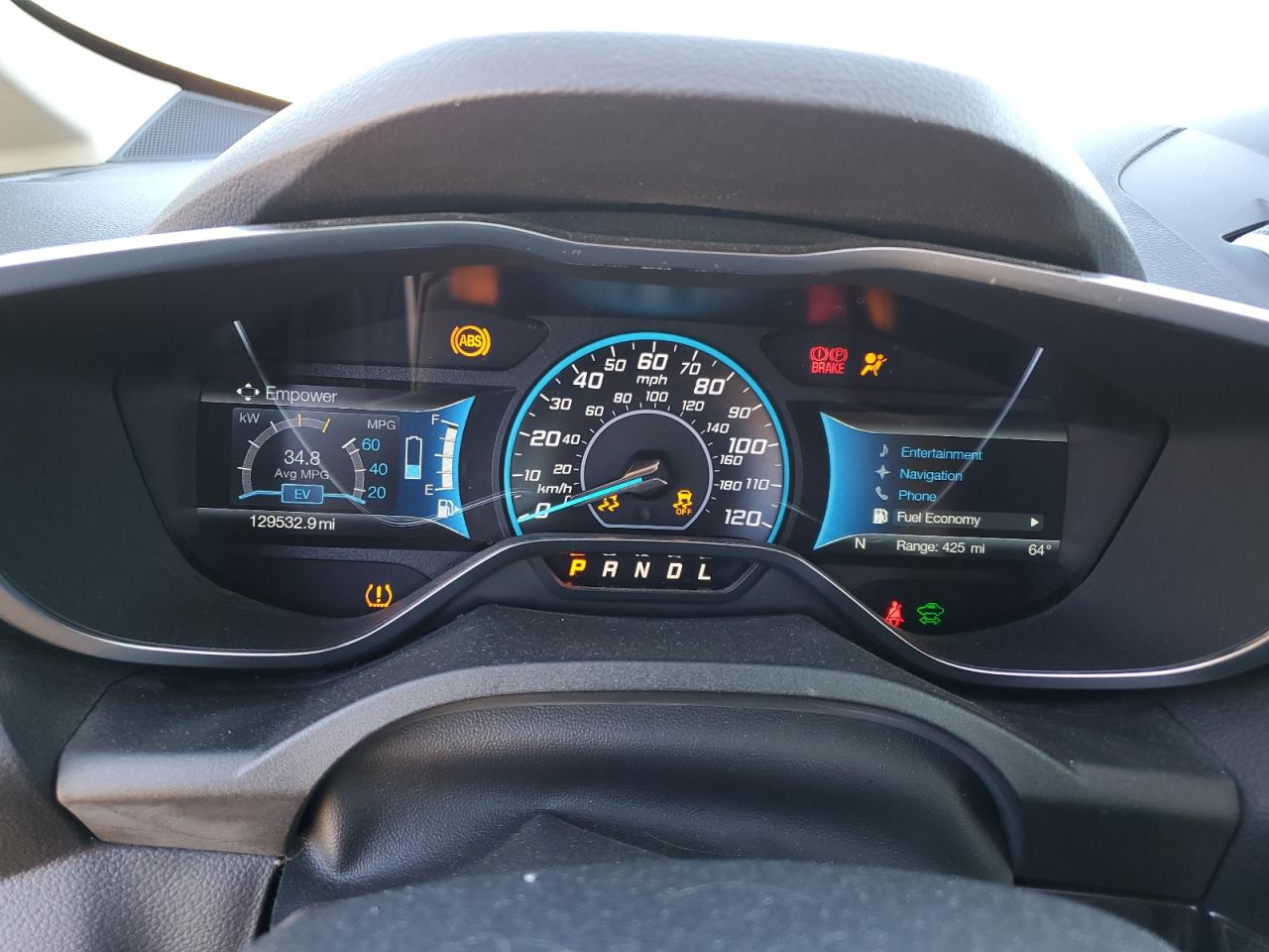 2017 Ford C-MAX VIN 1FADP5FU0HL103018 Copart auction photo, front end damage thumbnail 9