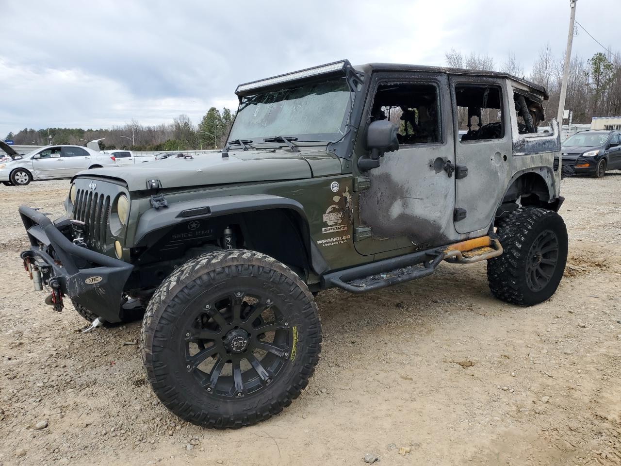 2015 Jeep Wrangler VIN 1C4BJWDG5FL597959