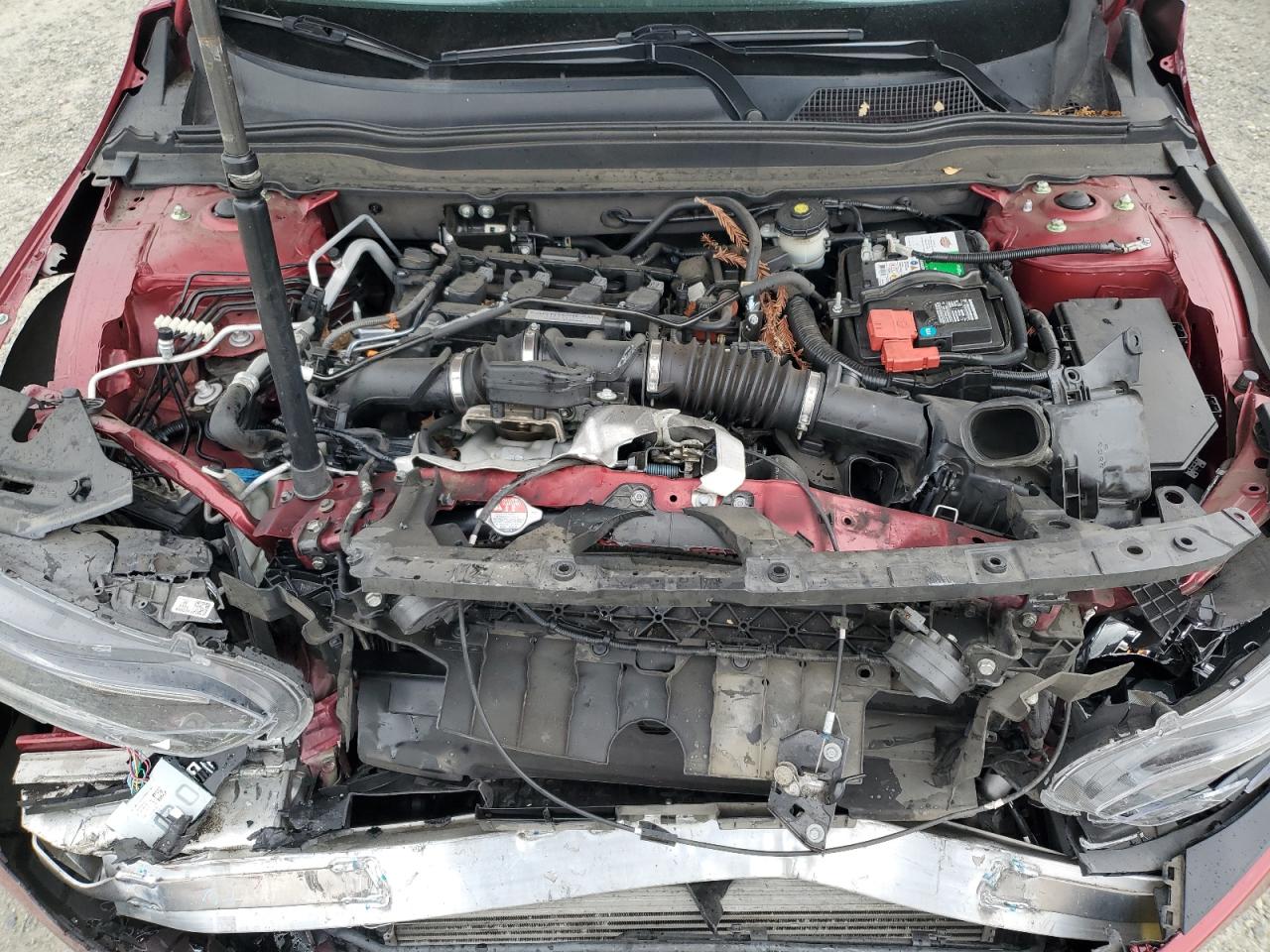 2018 Honda Accord VIN 1HGCV1F16JA210524 Copart auction photo, front end damage thumbnail 11