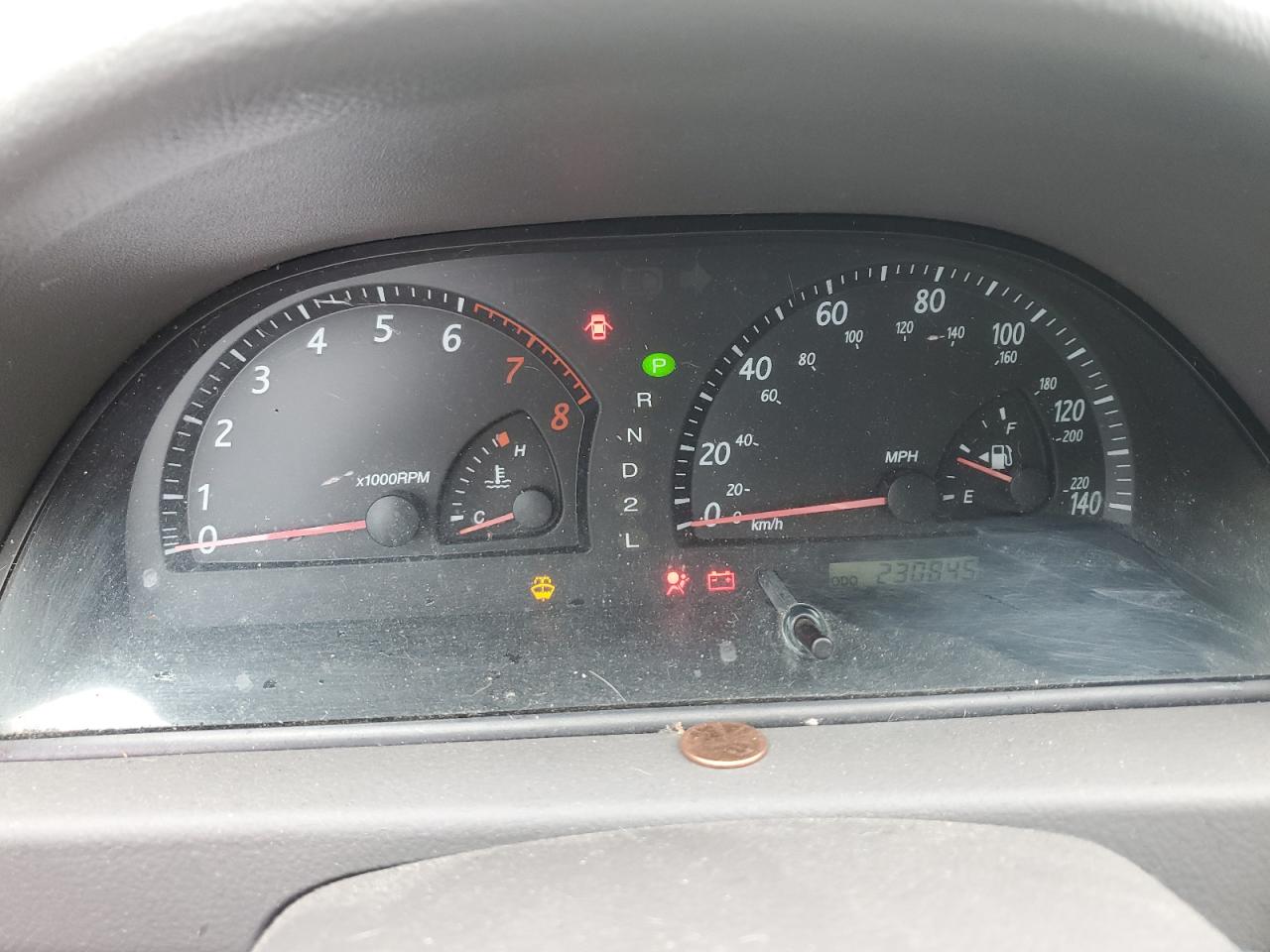 2002 Toyota Camry VIN 4T1BE30K92U624125 Copart auction photo, front end damage thumbnail 9