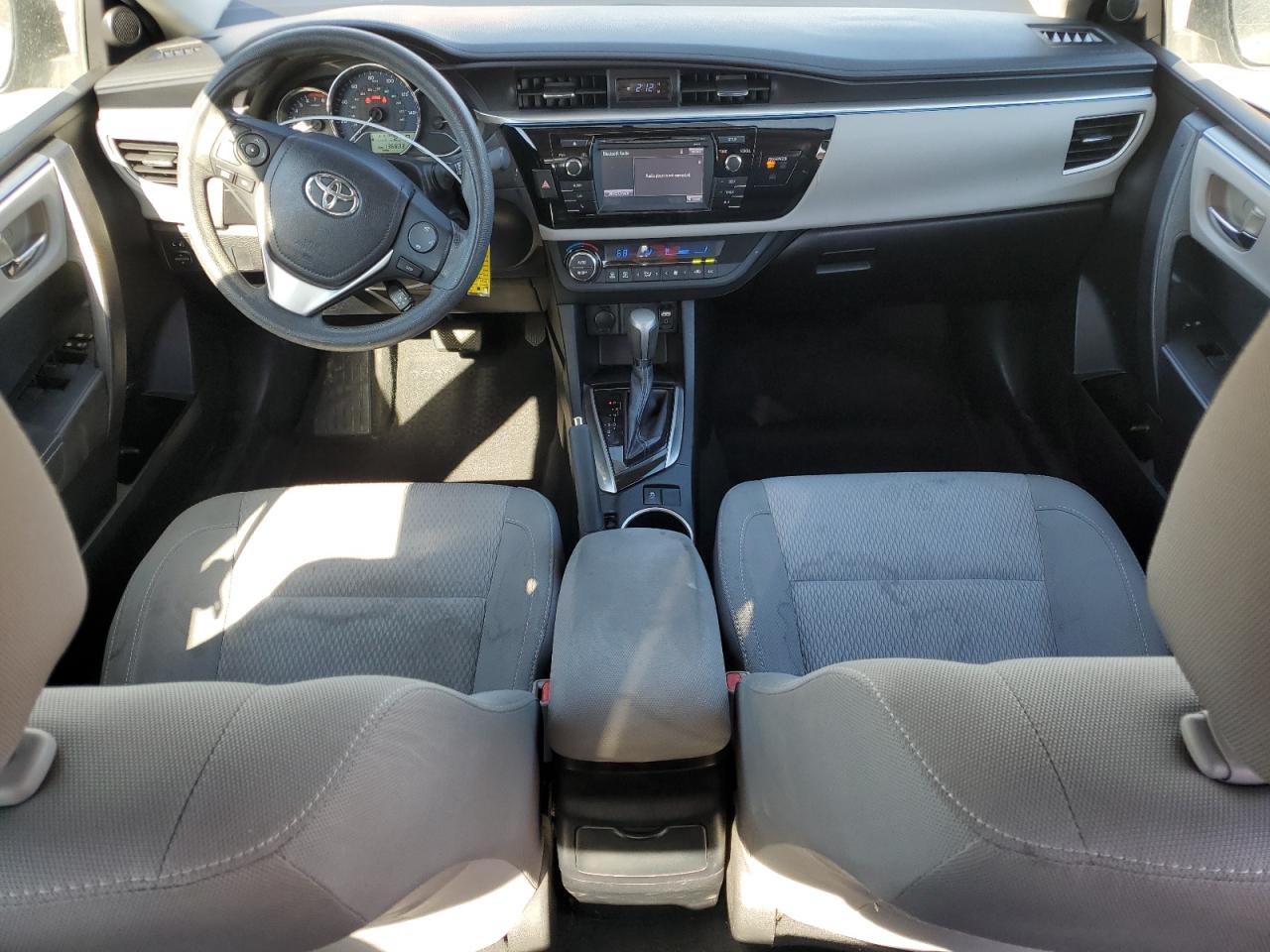2016 Toyota Corolla VIN 2T1BURHE9GC584450 Copart auction photo, front end damage thumbnail 8