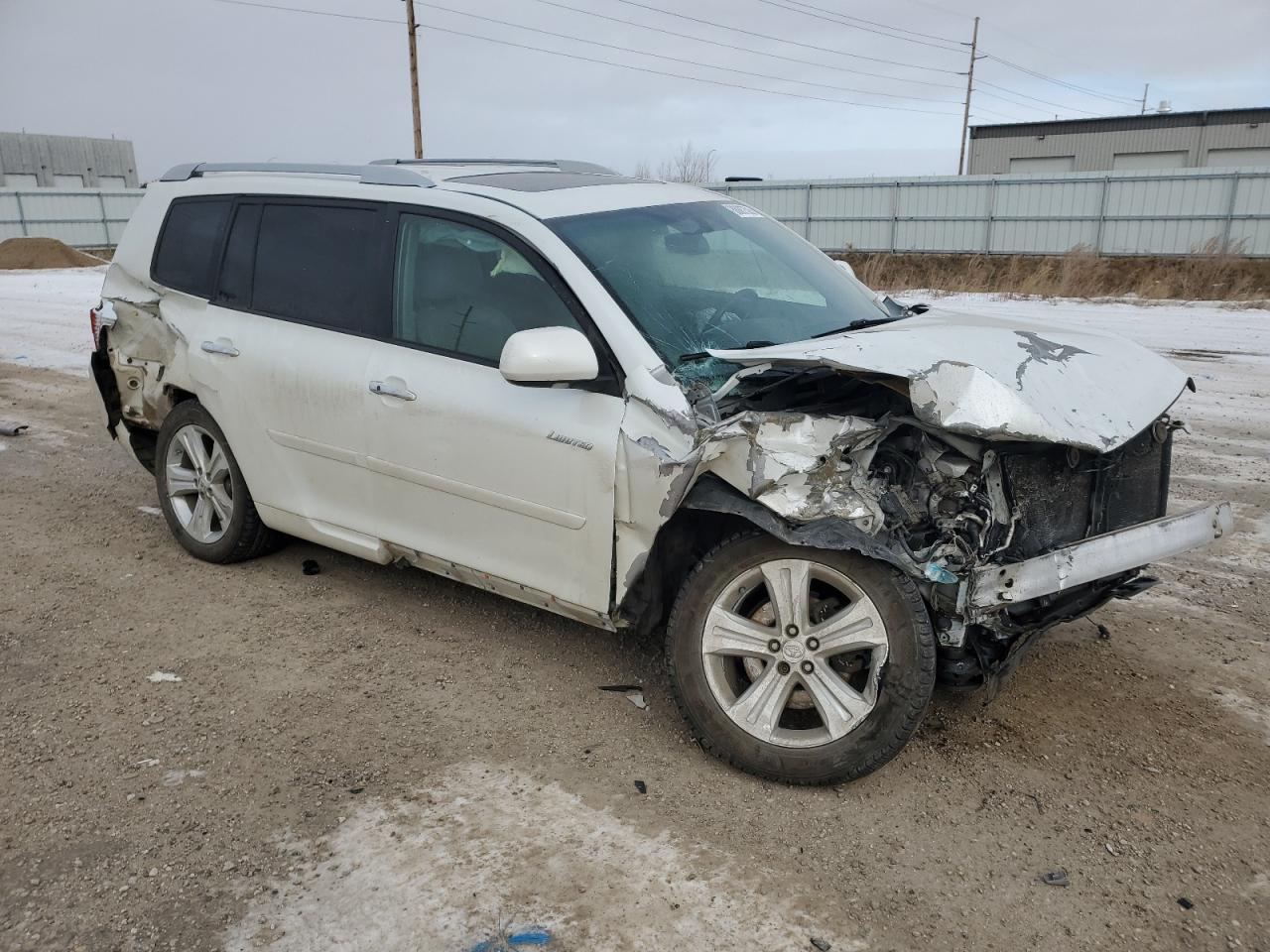 2008 Toyota Highlander VIN JTEES42A382092357 Copart auction photo, all over / undercarriage damage thumbnail 4