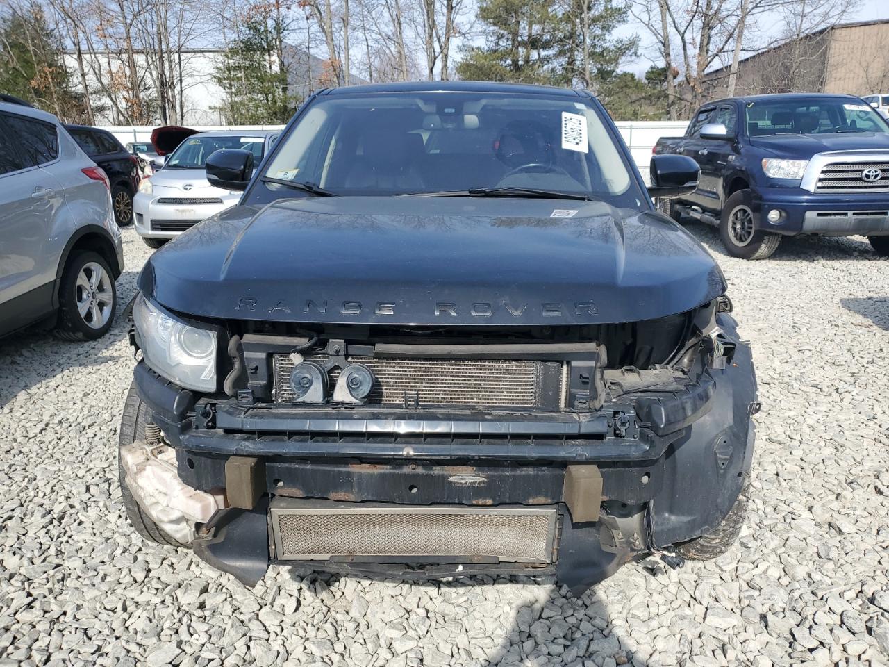 2013 Land Rover Range Rover VIN SALVR2BGXDH808812 Copart auction photo, front end / side damage thumbnail 5