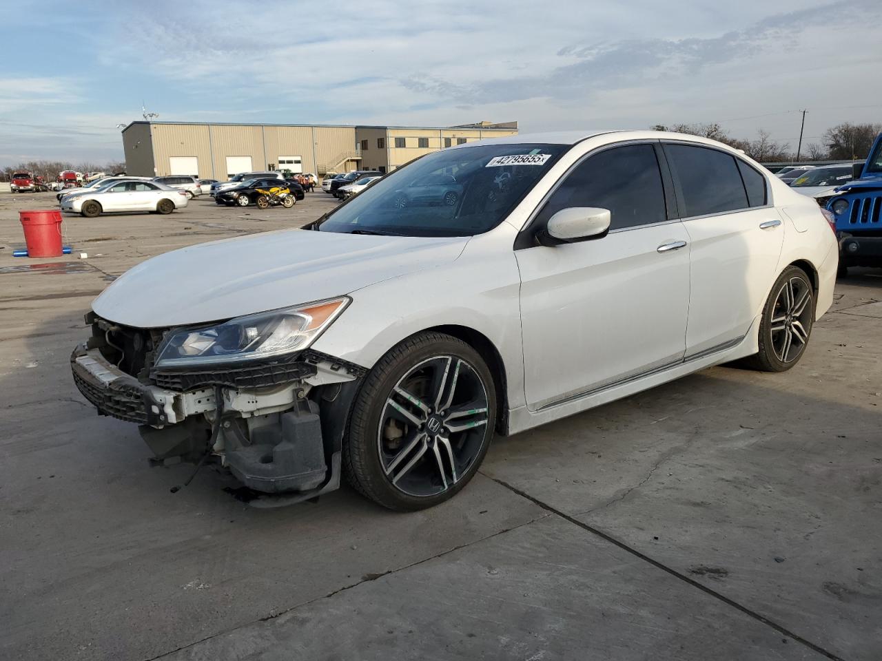 2016 Honda Accord VIN 1HGCR2F50GA123160