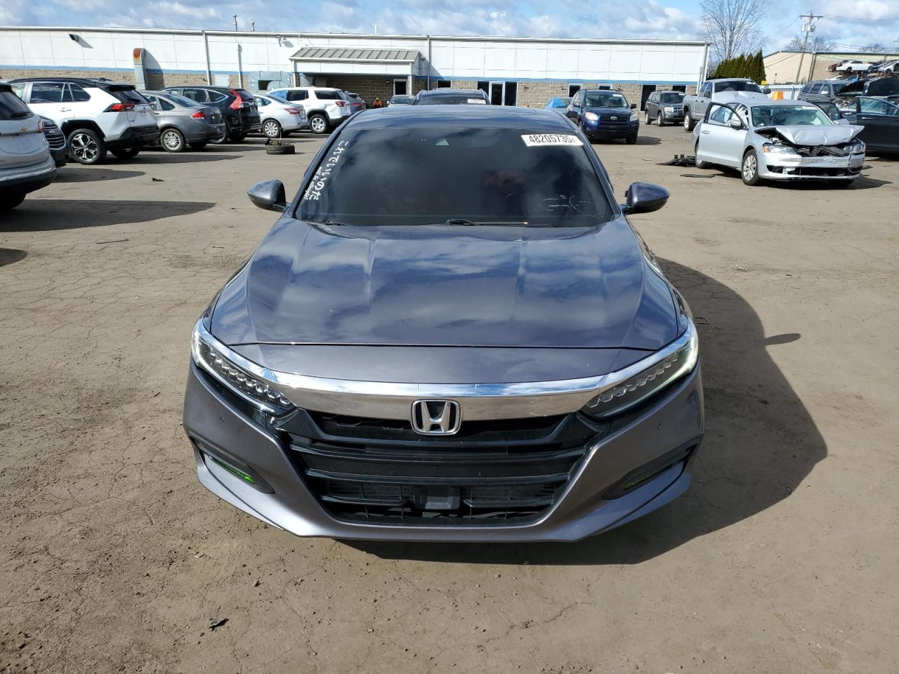 2018 Honda Accord VIN 1HGCV1F92JA049532 Copart auction photo, rear end damage thumbnail 5