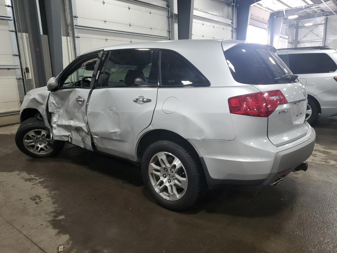 2008 Acura MDX VIN 2HNYD28368H511327 Copart auction photo, side / front end damage thumbnail 2