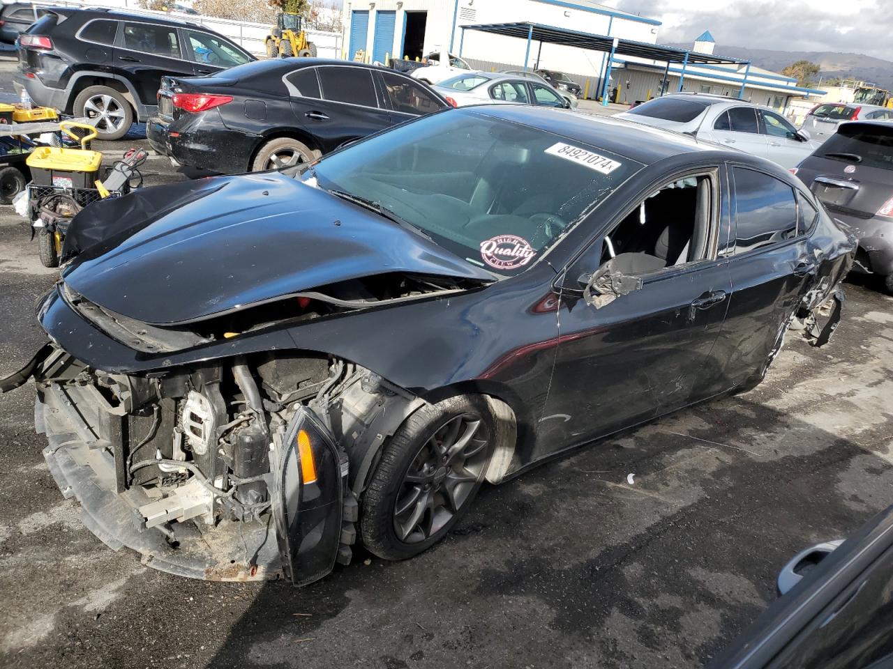 2013 Dodge Dart VIN 1C3CDFBA8DD106578 - Copart auction photo