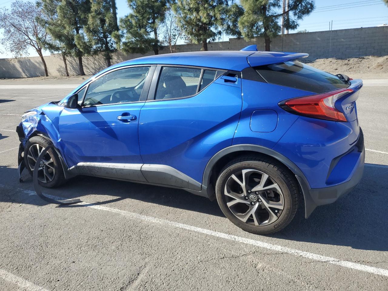 2018 Toyota C-HR VIN NMTKHMBX8JR062682 Copart auction photo, front end / side damage thumbnail 2