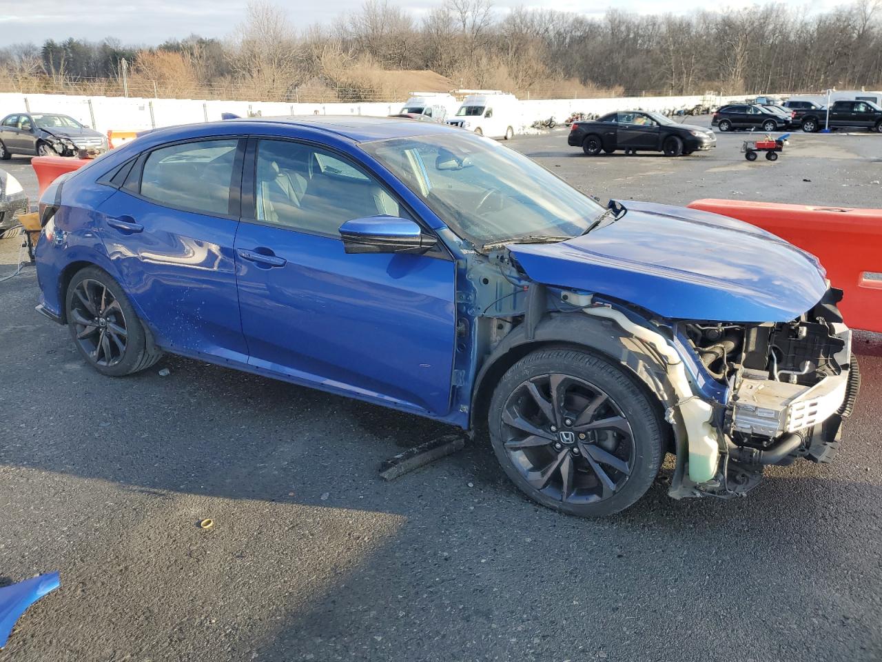 2017 Honda Civic VIN SHHFK7H99HU421548 Copart auction photo, front end / side damage thumbnail 4