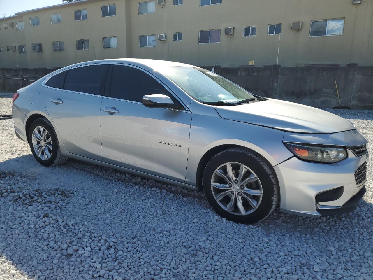 2016 Chevrolet Malibu VIN 1G1ZE5ST1GF344384 Copart auction photo, front end damage thumbnail 4