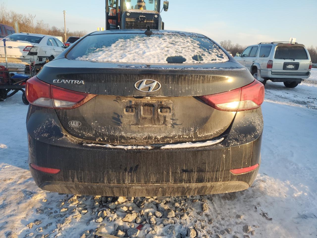 2015 Hyundai Elantra VIN 5NPDH4AE4FH621751 Copart auction photo, front end damage thumbnail 6