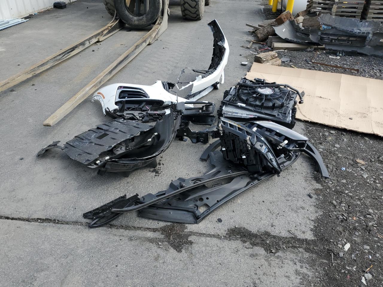 2023 BMW X5 VIN 5UXCR6C04P9R89507 Copart auction photo, front end / side damage thumbnail 13