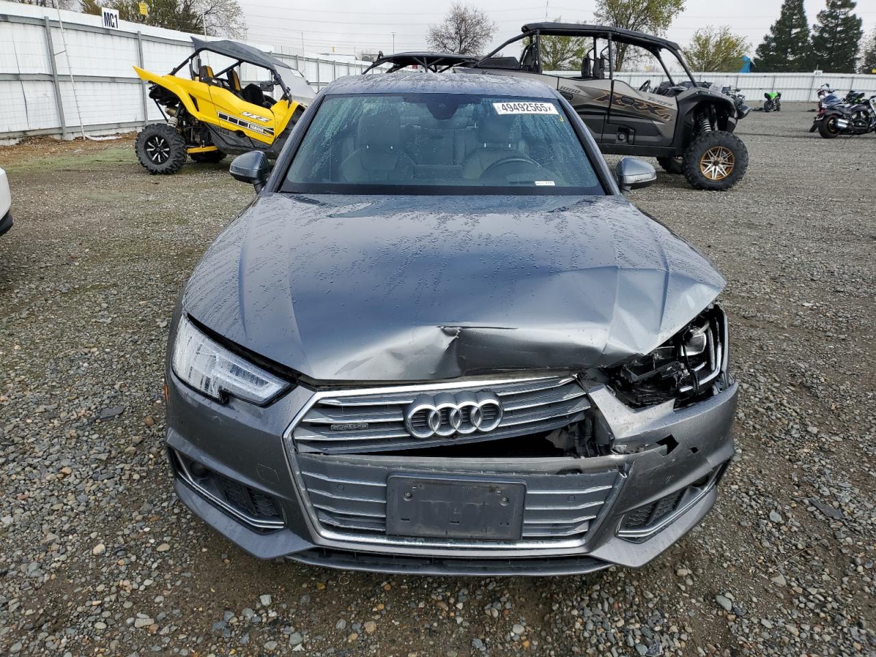 2017 Audi A4 VIN WAUFNAF46HN056113 Copart auction photo, front end damage thumbnail 5