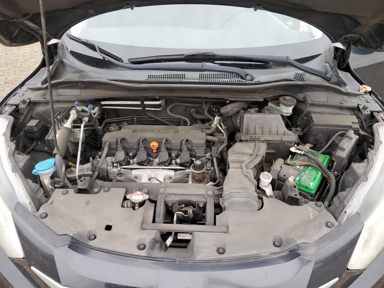 2016 Honda HR-V VIN 3CZRU5H78GM755862 Copart auction photo, side damage thumbnail 12