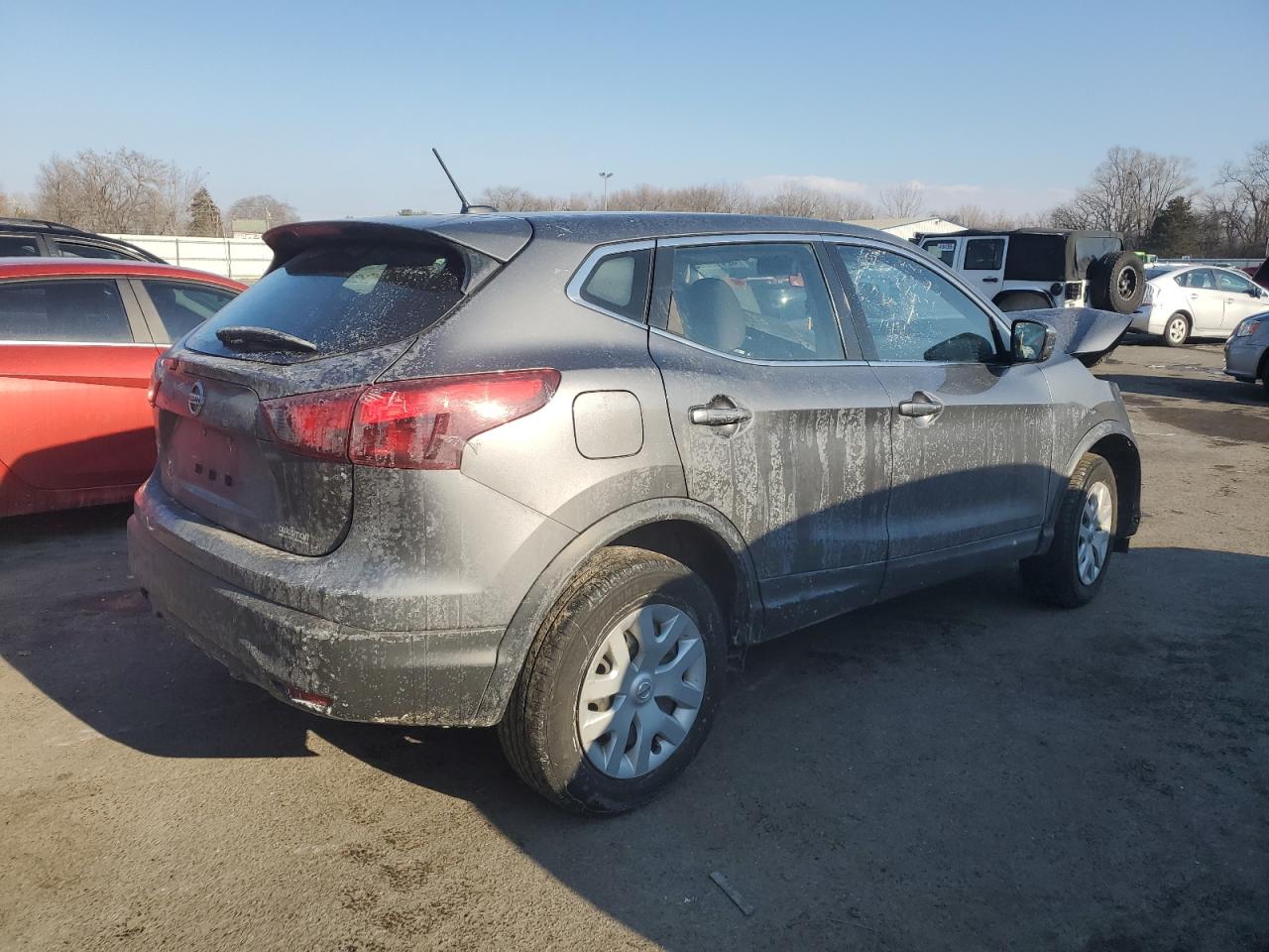 2019 Nissan Rogue VIN JN1BJ1CP7KW239617 Copart auction photo, front end damage thumbnail 3