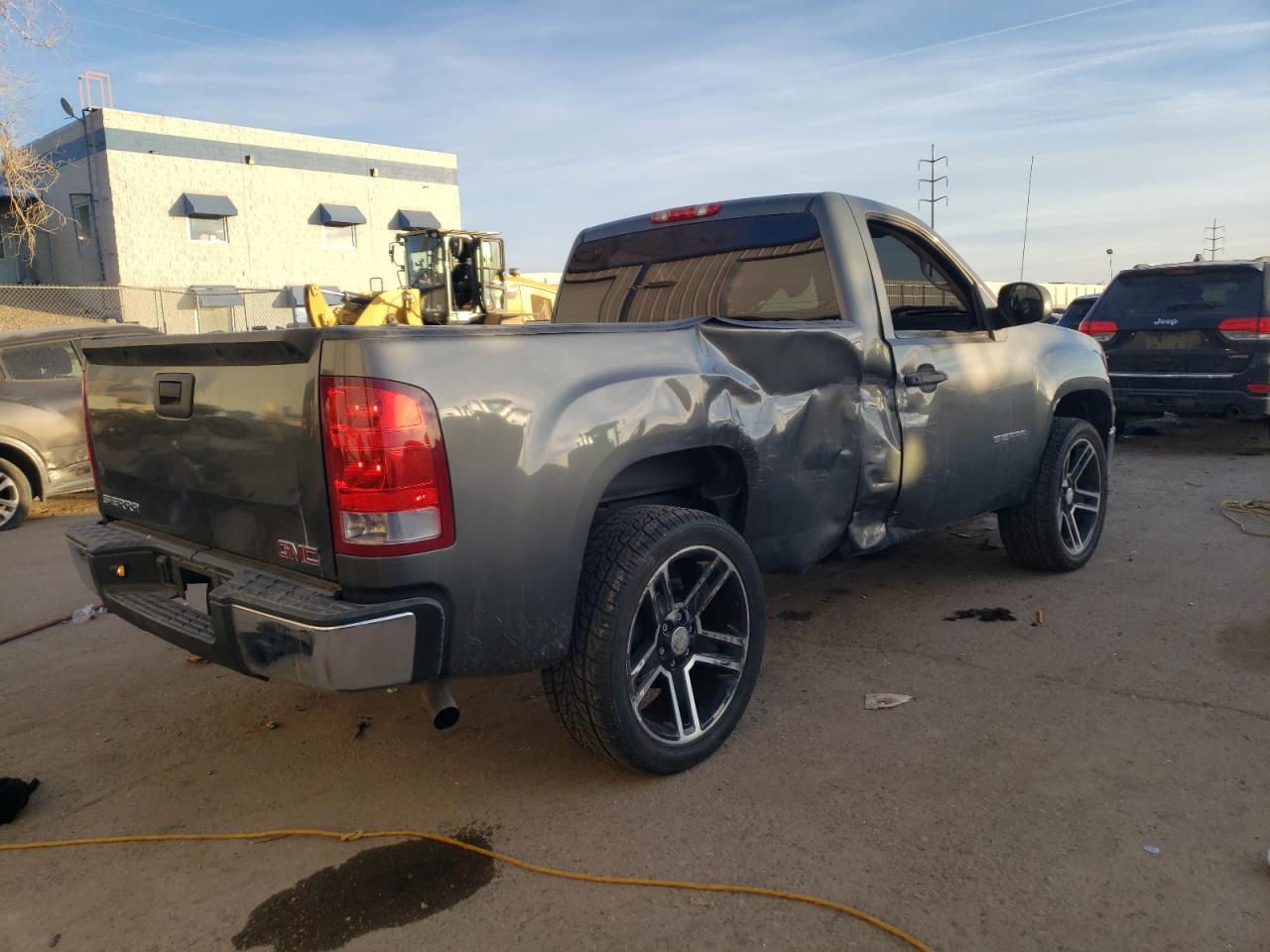 2011 GMC Sierra VIN 1GTN1TEX5BZ336641 Copart auction photo, side damage thumbnail 3