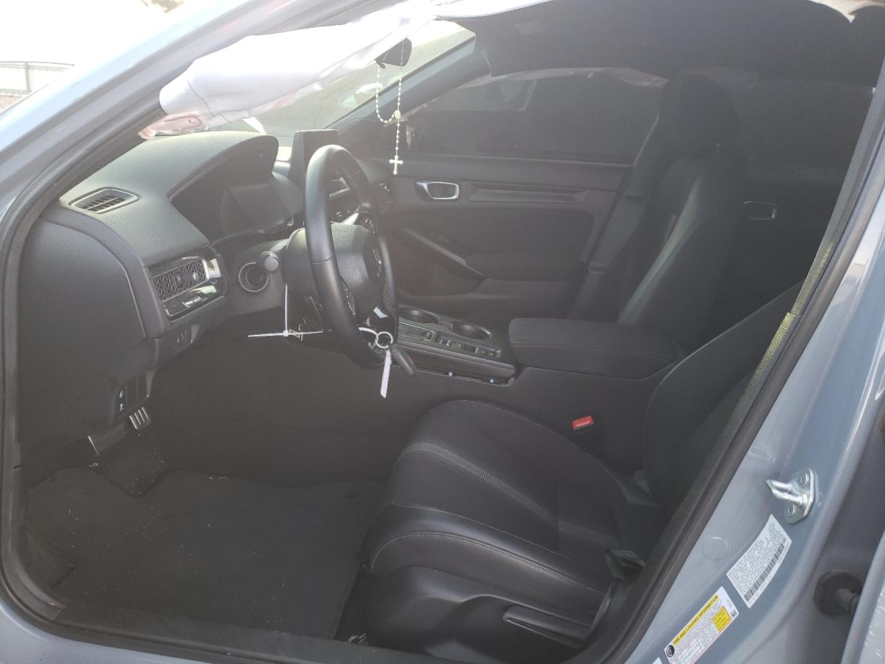 2022 Honda Civic VIN 2HGFE2F52NH537872 Copart auction photo, side damage thumbnail 7