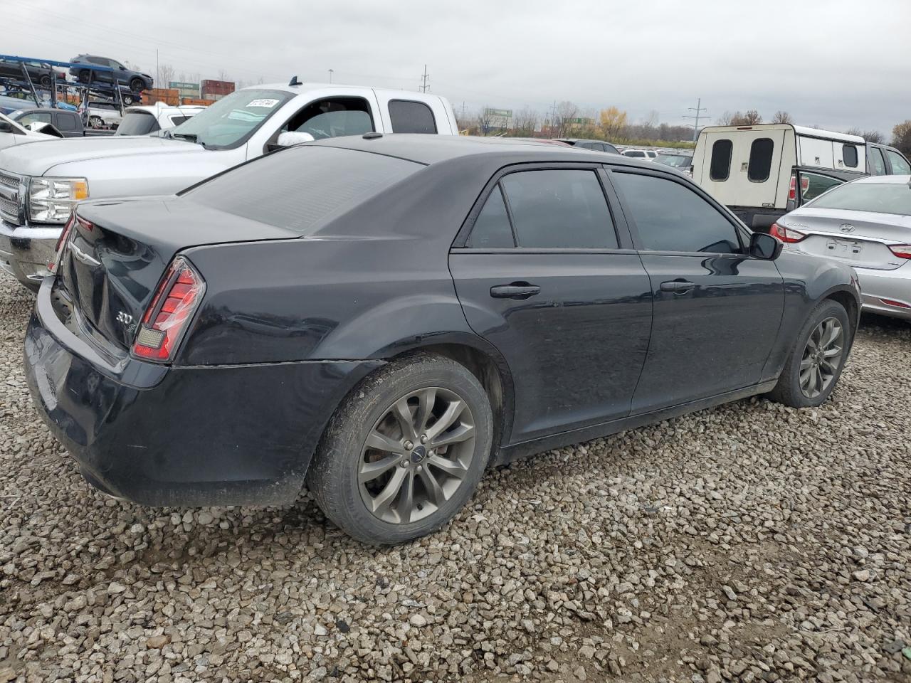 2014 Chrysler 300 VIN 2C3CCAGG8EH342087 Copart auction photo, rear end damage thumbnail 3