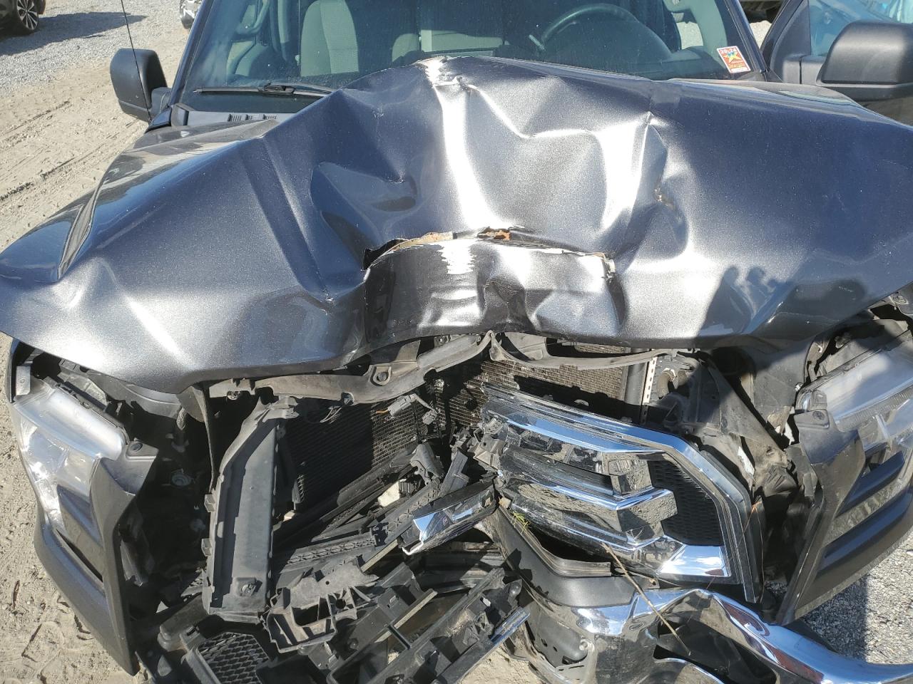 2017 Ford F-150 VIN 1FTEW1C86HFB82288 Copart auction photo, front end damage thumbnail 11