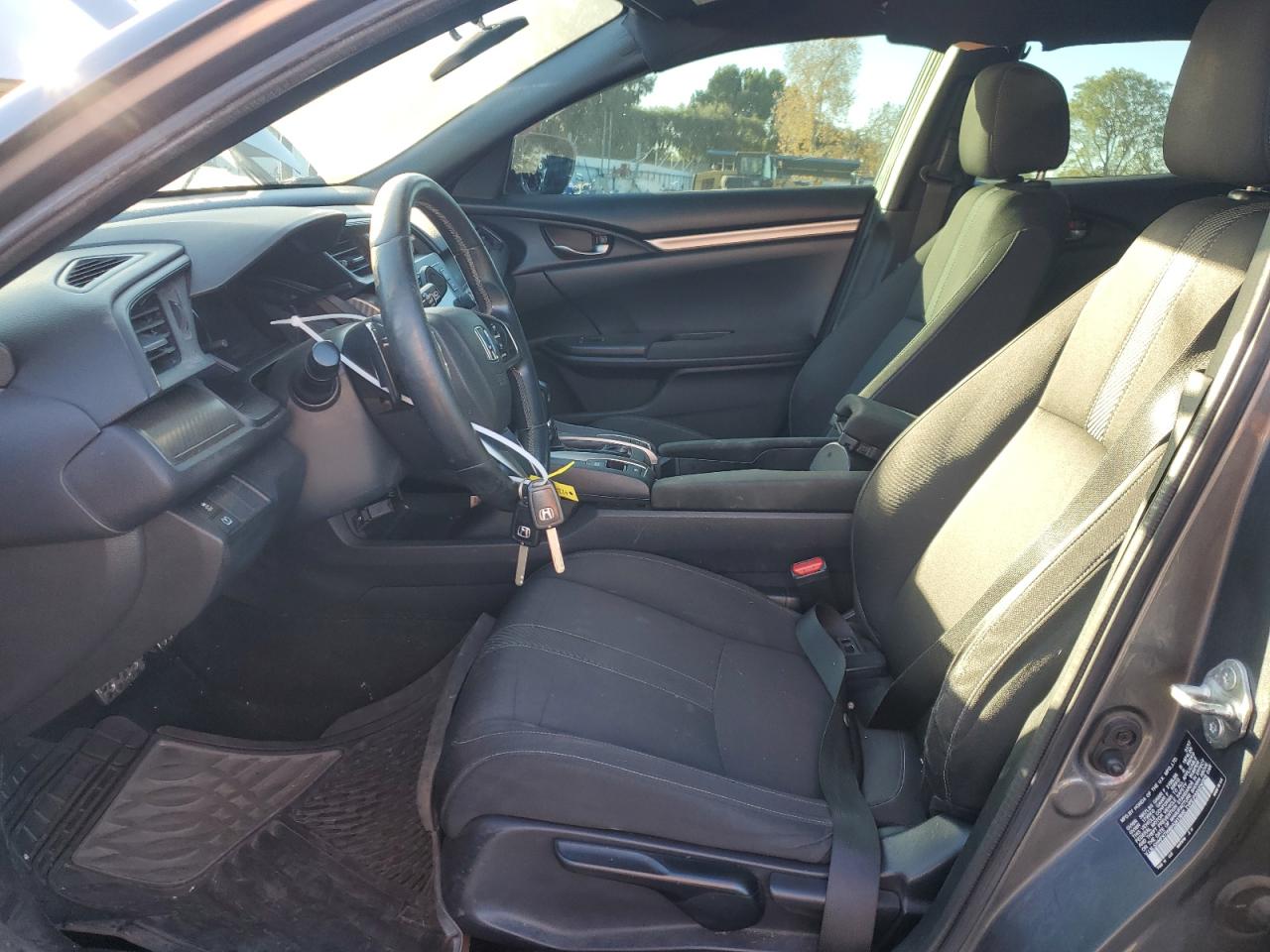 2017 Honda Civic VIN SHHFK7H46HU413640 Copart auction photo, side / undercarriage damage thumbnail 7
