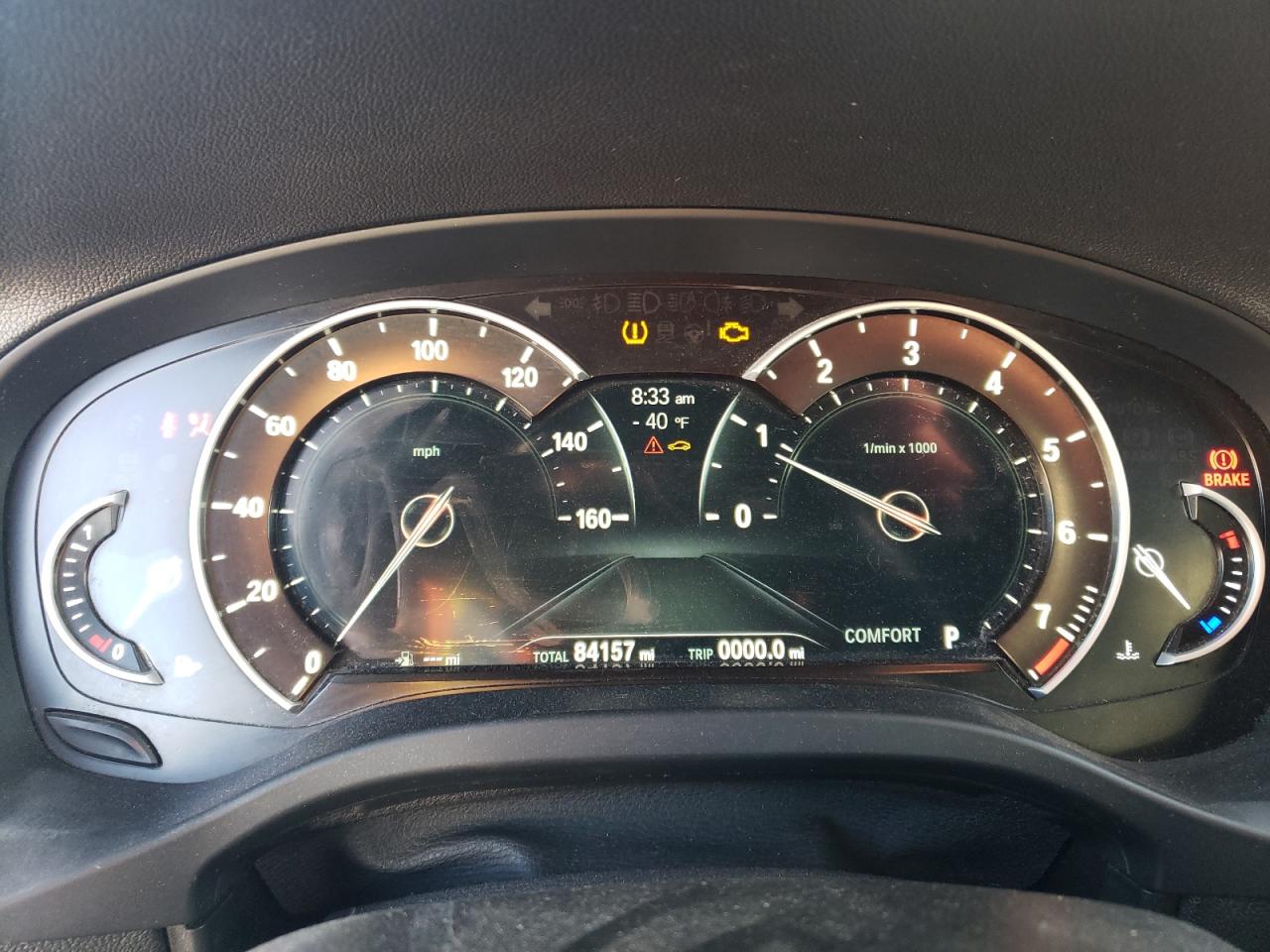 2019 BMW X3 VIN 5UXTR7C53KLF24393 Copart auction photo, front end damage thumbnail 9