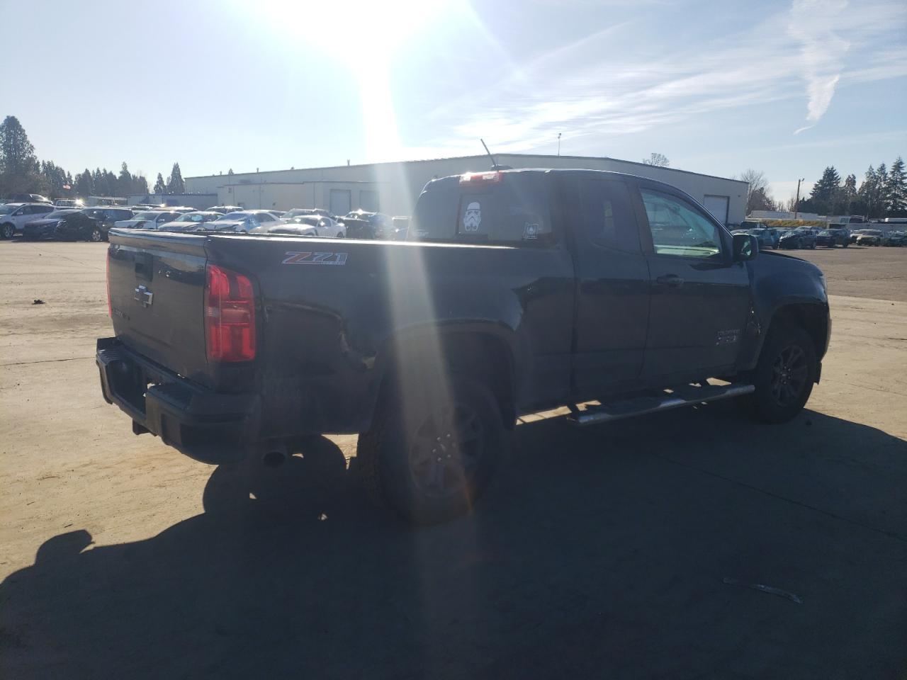 2017 Chevrolet Colorado VIN 1GCHTDEN6H1239063 Copart auction photo, front end damage thumbnail 3