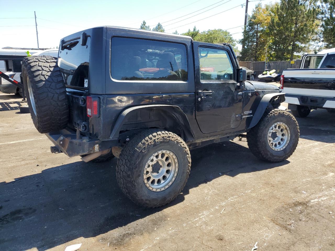 2016 Jeep Wrangler VIN 1C4AJWAG3GL327842 Copart auction photo, front end damage thumbnail 3