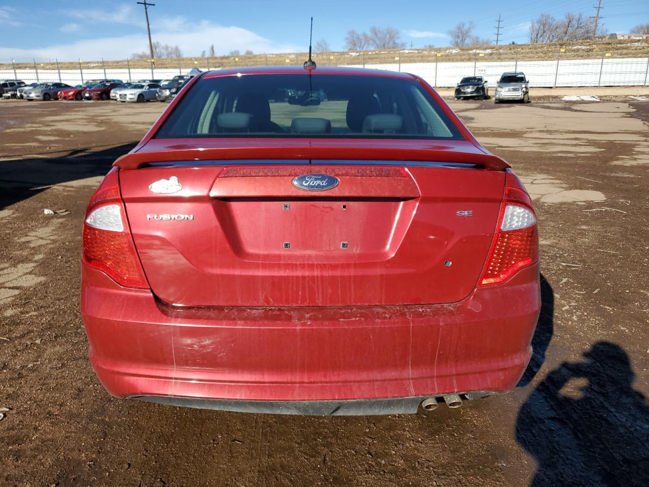 2010 Ford Fusion VIN 3FAHP0HA6AR195279 Copart auction photo, front end damage thumbnail 6