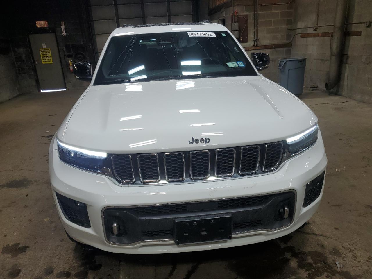 2021 Jeep Grand Cherokee VIN 1C4RJKDG7M8179393 Copart auction photo, side / front end damage thumbnail 5