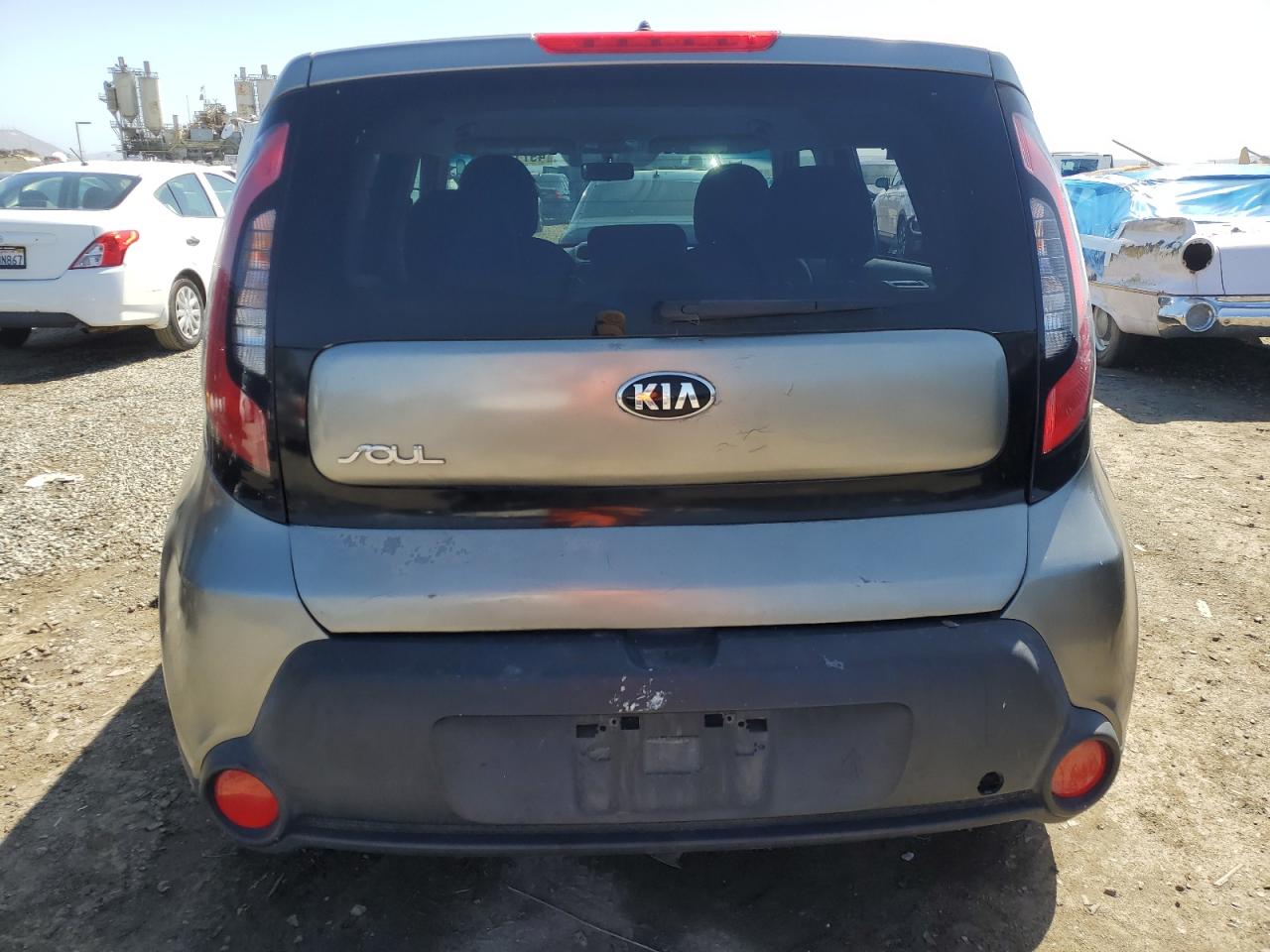 2016 KIA Soul VIN KNDJN2A27G7258695 Copart auction photo, front end / rear end damage thumbnail 6