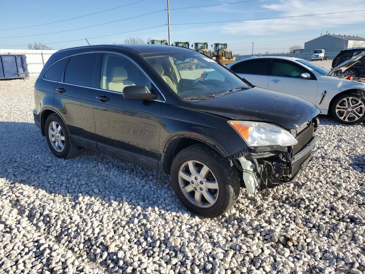 2007 Honda CR-V VIN JHLRE48577C012609 Copart auction photo, front end damage thumbnail 4