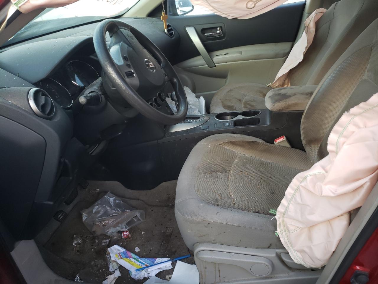 2015 Nissan Rogue VIN JN8AS5MT9FW650424 Copart auction photo, all over damage thumbnail 7
