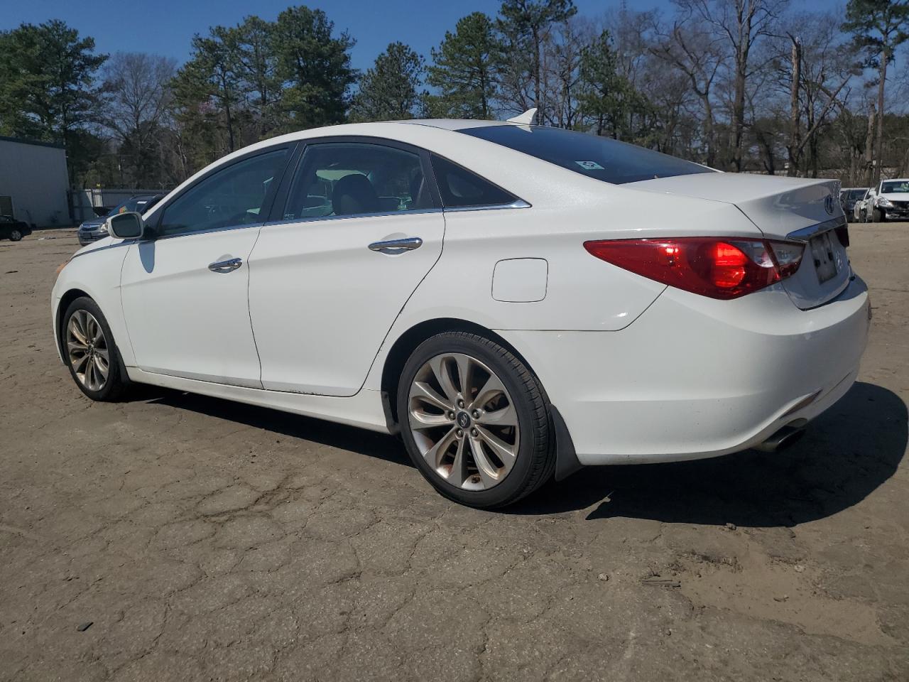 2011 Hyundai Sonata VIN 5NPEC4AB6BH202464 Copart auction photo, rear end / side damage thumbnail 2