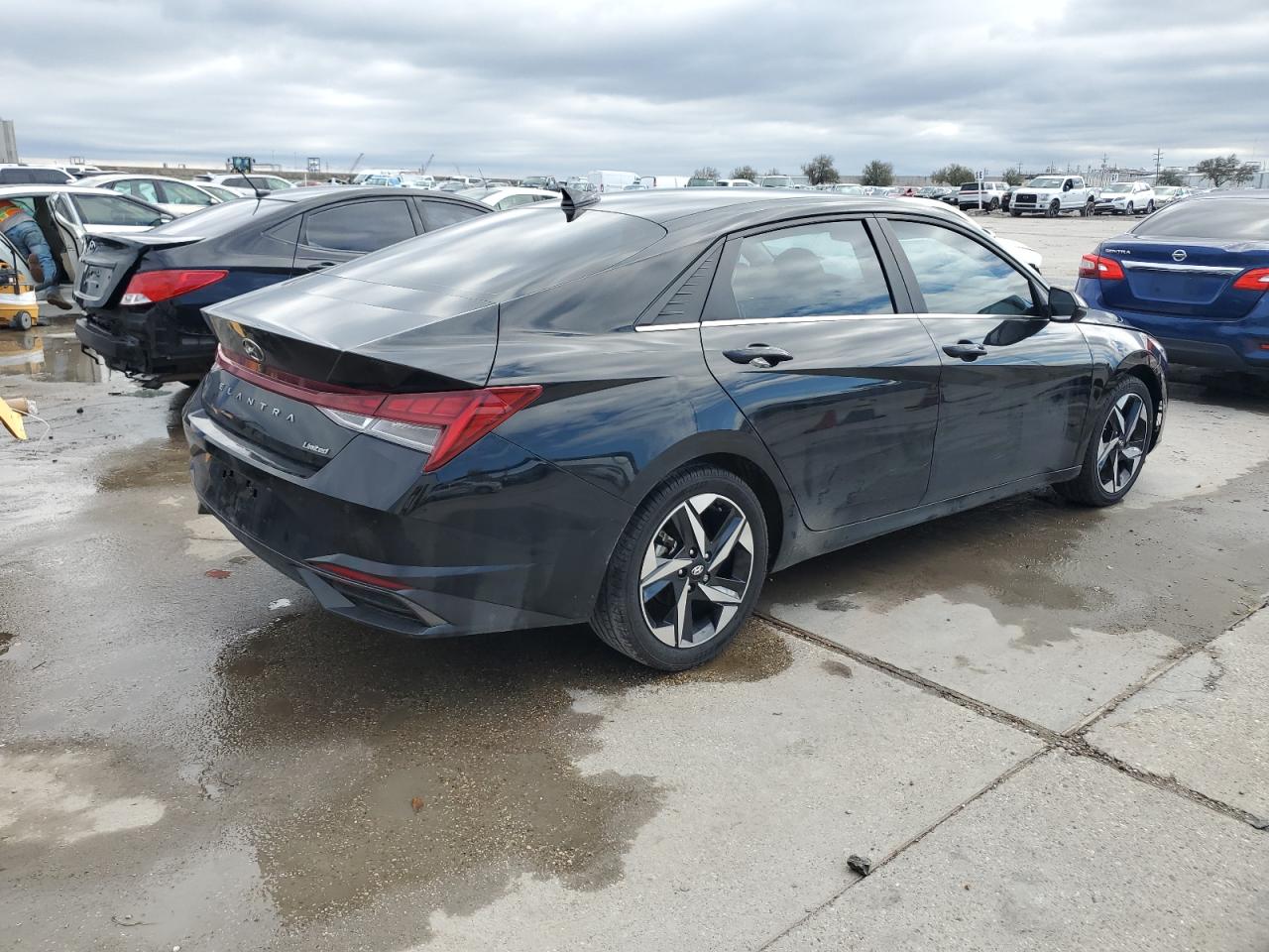 2023 Hyundai Elantra VIN KMHLP4AG1PU509248 Copart auction photo, front end damage thumbnail 3