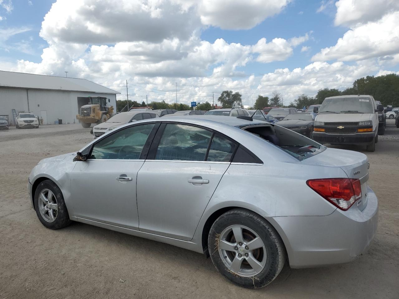 2015 Chevrolet Cruze VIN 1G1PC5SB8F7226491 Copart auction photo, front end / side damage thumbnail 2